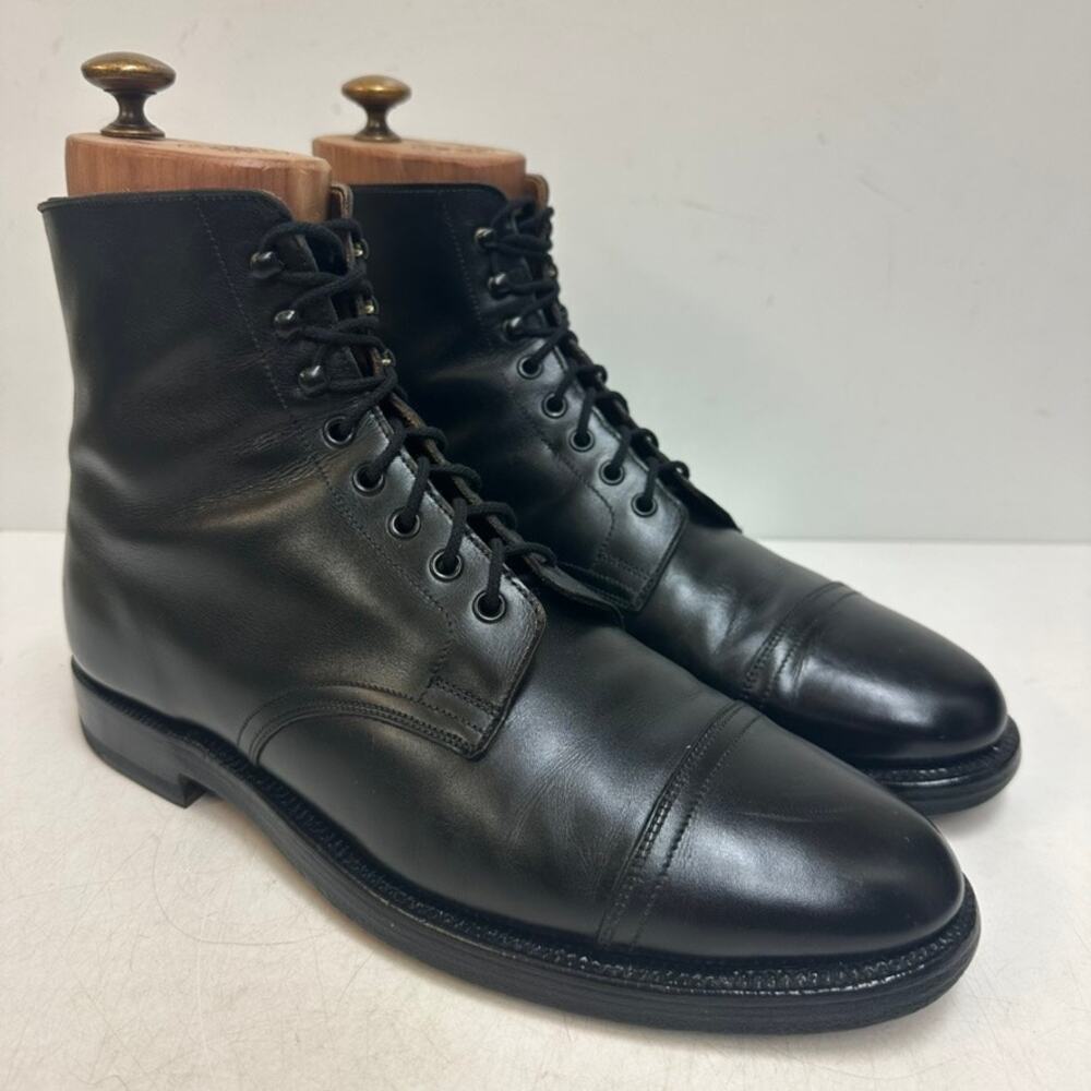 NEW HEELS Crockett & Jones x Ralph Lauren Cap Toe Boot Bench Made in England 9 D
